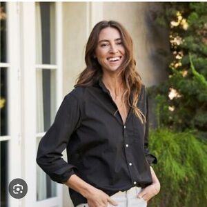 Frank & Eileen Classic Black Shirt